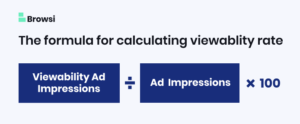 viewability rate formula